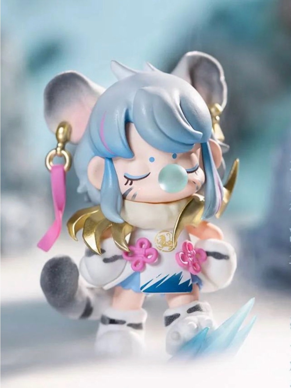 Nanci From “ Ancient Mythical Beasts” Series Figure - “ White Tiger”